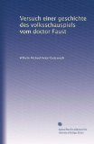 Versuch einer geschichte des volksschauspiels vom doctor Faust (German Edition)
