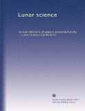 Lunar science: revised abstracts of papers presented at the ... Lunar Science Conference (Volume 2)