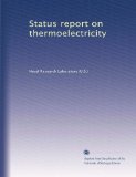 Status report on thermoelectricity
