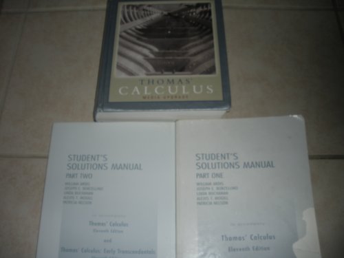 Thomas Calculus Media Upgrade with Study Guide 2008