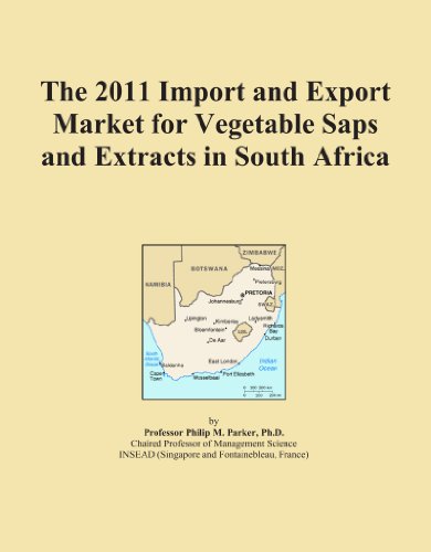The 2011 Import and Export Market for Vegetable Saps and Extracts in South Africa