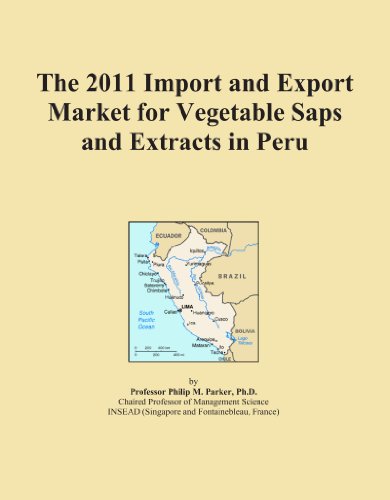 The 2011 Import and Export Market for Vegetable Saps and Extracts in Peru