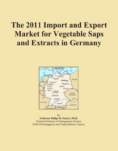 The 2011 Import and Export Market for Vegetable Saps and Extracts in Germany