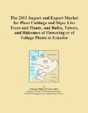 The 2011 Import and Export Market for Plant Cuttings and Slips; Live Trees and Plants; and Bulbs, Tubers, and Rhizomes of Flowering or of Foliage Plants in Ecuador