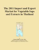 The 2011 Import and Export Market for Vegetable Saps and Extracts in Thailand