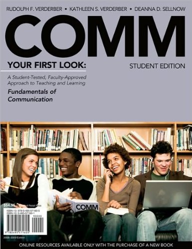 R. F. Verderber's K. S. Verderber's D. D. Sellnow's COMM (with Access Bind-In Card) [Paperback]2009