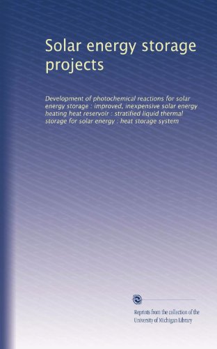 Solar energy storage projects