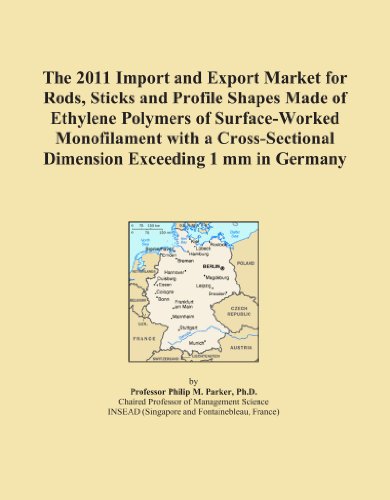 The 2011 Import and Export Market for Rods, Sticks and Profile Shapes Made of Ethylene Polymers of Surface-Worked Monofilament with a Cross-Sectional Dimension Exceeding 1 mm in Germany