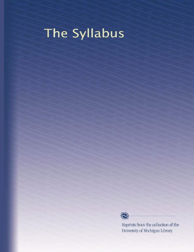 The Syllabus