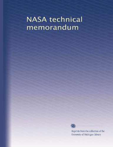 NASA technical memorandum