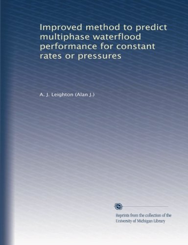 Improved method to predict multiphase waterflood performance for constant rates or pressures
