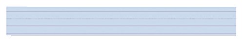 School Smart Ruled Sentence Strips, 3 x 24 Inches, Blue, Pack of 100