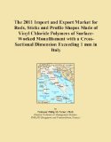 The 2011 Import and Export Market for Rods, Sticks and Profile Shapes Made of Vinyl Chloride Polymers of Surface-Worked Monofilament with a Cross-Sectional Dimension Exceeding 1 mm in Italy