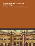 Constitution and by-laws and membership