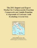 The 2011 Import and Export Market for Carboxyamide-Function Compounds and Amide-Function Compounds of Carbonic Acid Excluding Urea in Italy