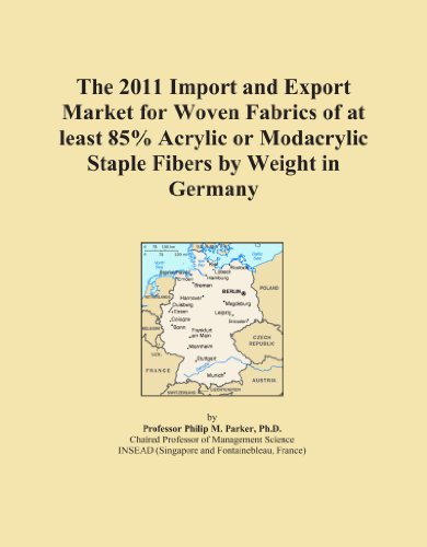 The 2011 Import and Export Market for Woven Fabrics of at least 85% Acrylic or Modacrylic Staple Fibers by Weight in Germany