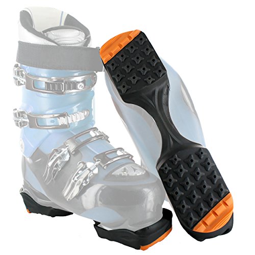 Yaktrax SkiTrax Ski Boot Tracks Traction and Protection Cleats (1 Pair), Small