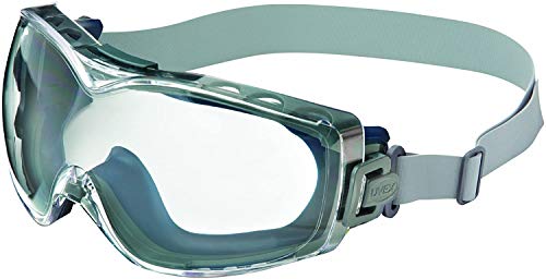Book Cover Uvex Stealth OTG Safety Goggles with Anti-Fog/Anti-Scratch Coating (S3970D)