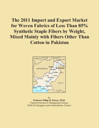The 2011 Import and Export Market for Woven Fabrics of Less Than 85% Synthetic Staple Fibers by Weight, Mixed Mainly with Fibers Other Than Cotton in Pakistan