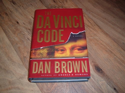 The DaVinci Code by Dan Brown. Hardcover copy with dust jacket. Copyrighted, April 2003.