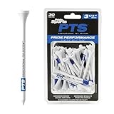PrideSports PTS Plastic Golf Tees | 30 Count, 3-1/4 Inch | #1 Plastic Tee on Tour | Best for Drivers & Woods