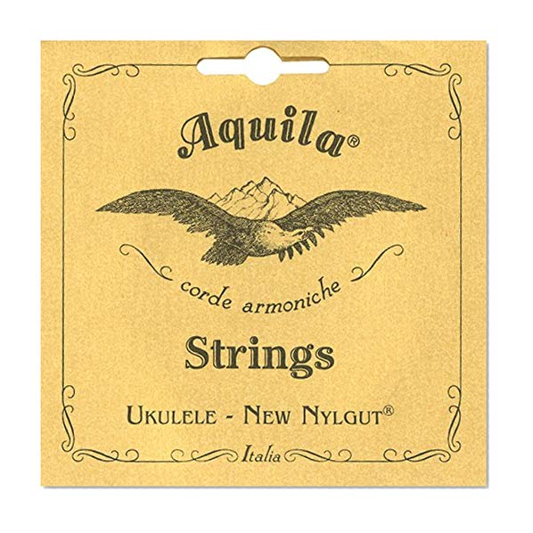 Book Cover Aquila corde armoniche New Nylgut, Ukulele, Soprano Regular Ukulele Strings