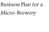 Business Plan for a Micro-brewery (Fill-in-the-Blank Business Plan for a Micro-brewery)