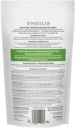 Epsom Salt 5 kg - Food Grade by Westlab