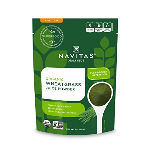 Navitas Organics Wheatgrass Powder, 1-Ounce Pouches