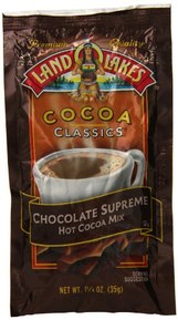Land O Lakes Cocoa Classics, Chocolate Supreme Hot Cocoa Mix, 1.25-Ounce Packets (Pack of 36), Rich brown, (34-001)