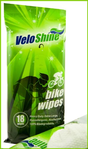 VeloShine Wipes - 18-Pack One Color, One Size