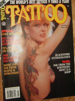 Tattoo Magazine Gulf War Tats (August, 1991)
