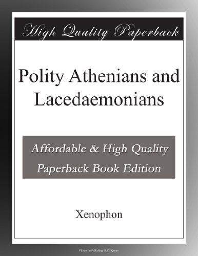 Polity Athenians and Lacedaemonians