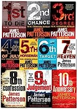 james patterson collection 8 Books Set RRP - 63.92(8th Confession,7th Heaven,3rd Degree,2nd Chance,4th of July,1st to Die,The 6th Target,The 5th Horseman)(womens murder club)