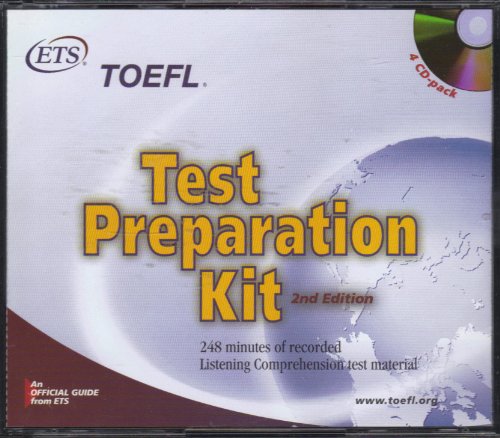 ETS TOEFL Test Preparation Kit, 2nd Edition [4 Audio CDs Only] (248 minutes of recorded listening comprehension test material)