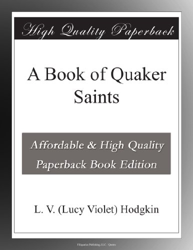 A Book of Quaker Saints