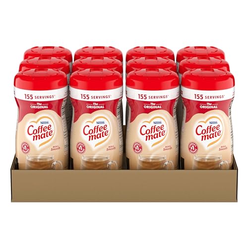 Nestle Coffee mate Coffee Creamer, Original, Non Dairy Powder Creamer, 11 Ounces (Pack of 12)