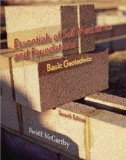 D. F. McCarthy's Essentials of Soil Mechanics and Foundations 7th (Seventh) edition(Essentials of Soil Mechanics and Foundations: Basic Geotechnics (7th Edition) [Hardcover])(2006)