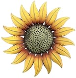 Collectible Badges Metal Decorative 14" Sunflower Wall Plaque