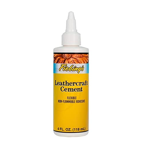 Book Cover Eco-Flo Leathercraft Leathercraft Cement, Tandy Leather 4 Ounce