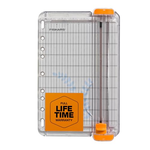 Fiskars 9 Inch SureCut Paper Trimmer (154460-1007), Silver