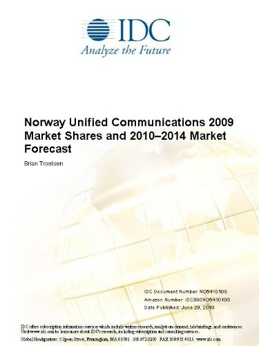 Norway Unified Communications 2009 Market Shares and 2010-2014 Market Forecast