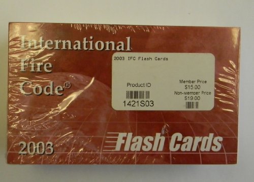 International Fire Code 2003 Flash Cards