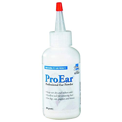Book Cover Top Performance ProEar Professional Ear Powder â€” Easy-to-Use Powder for Cleaning Dog and Cat Ears, 80g