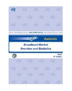 Australia - Broadband Market - Overview and Statistics