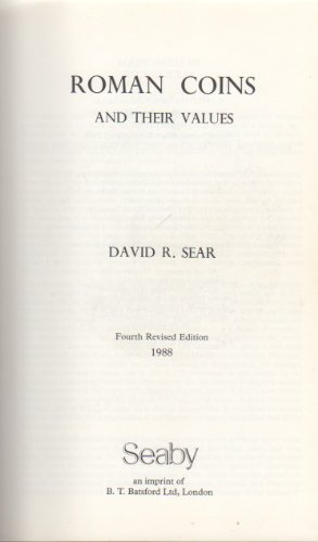 Roman Coins and Their Values, 4th Revised Edition