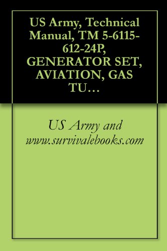 US Army, Technical Manual, TM 5-6115-612-24P, GENERATOR SET, AVIATION, GAS TURBINE ENGINE DRIVEN, INTEGRA TRAILER MOUNTED, 10KW, 28 VOLTS MODEL MEP-362A