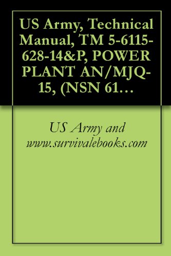 US Army, Technical Manual, TM 5-6115-628-14&P, POWER PLANT AN/MJQ-15, (NSN 6115-00-400-7591), (2), MEP-113A 1 400 HZ GENERATOR SETS, (2), M200A1 2-WHEEL