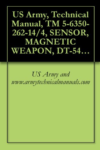 US Army, Technical Manual, TM 5-6350-262-14/4, SENSOR, MAGNETIC WEAPON, DT-547( )/FSS-9(V), (NSN 6350-00-228-2590), NAVELEX 0967-466-9040, TO 3159-4-30-11}