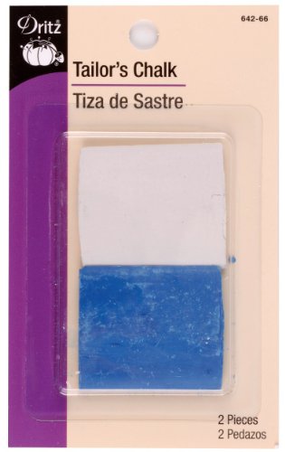 Dritz 642-66 Tailor's Chalk, White & Blue